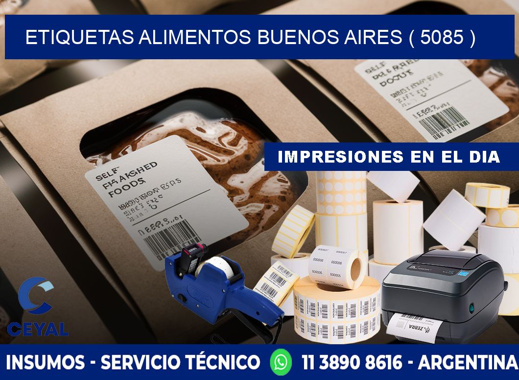 etiquetas alimentos buenos aires ( 5085 )