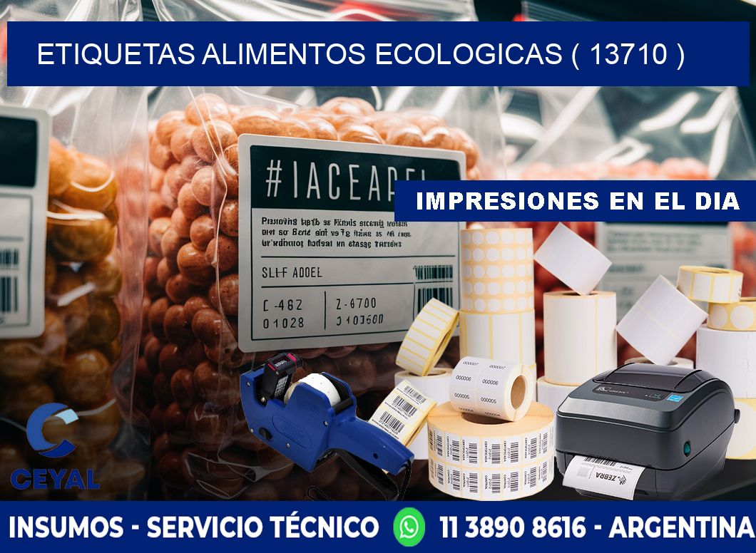 etiquetas alimentos ecologicas ( 13710 )