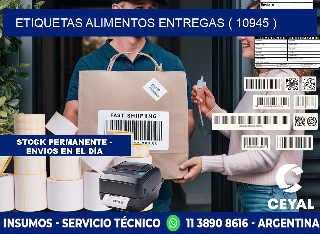 etiquetas alimentos entregas ( 10945 )