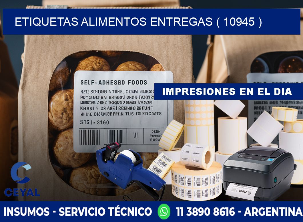 etiquetas alimentos entregas ( 10945 )