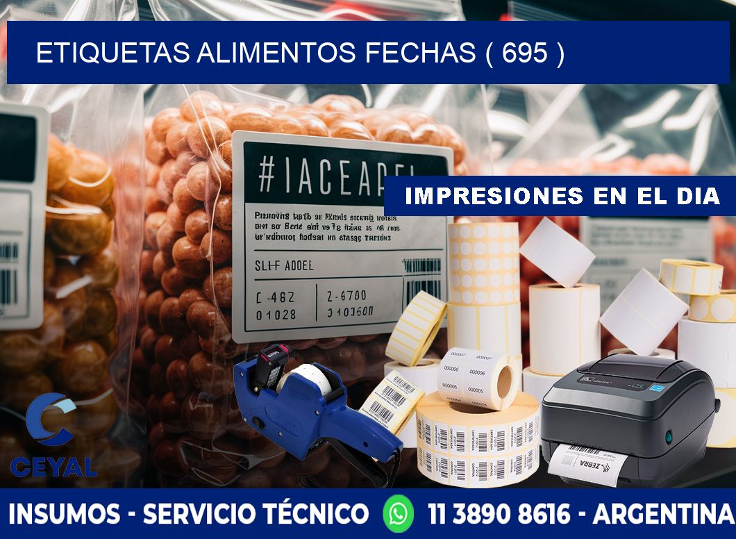 etiquetas alimentos fechas ( 695 )