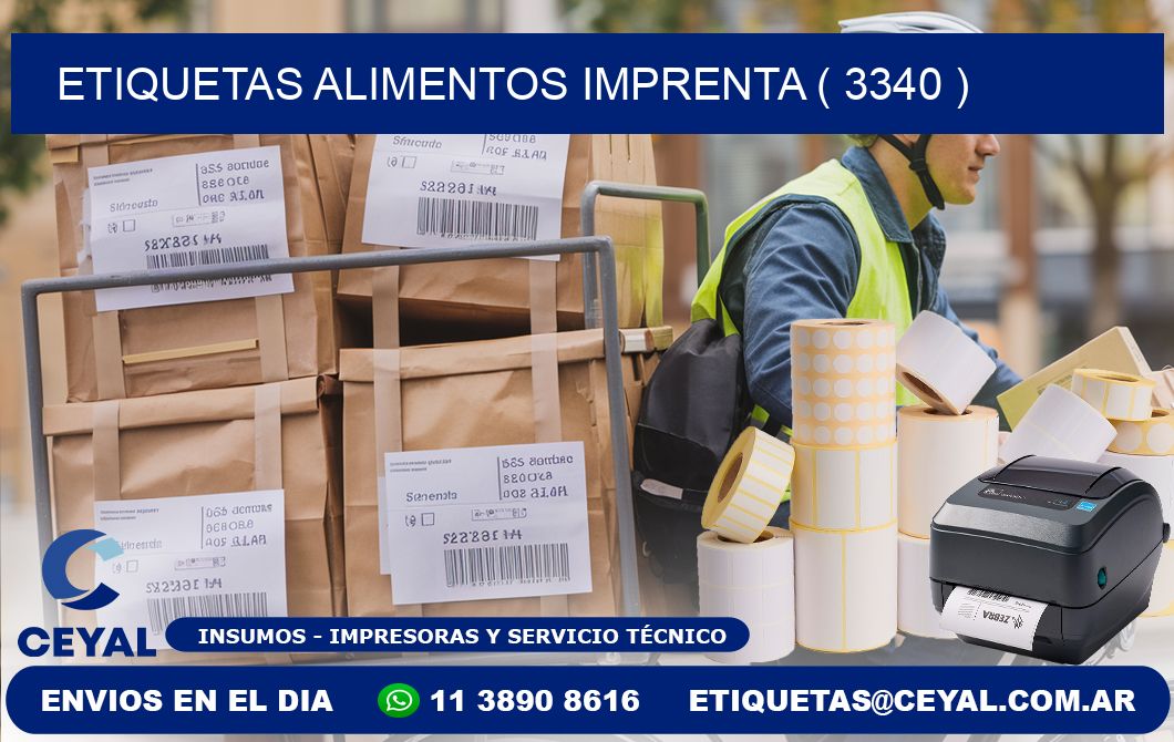 etiquetas alimentos imprenta ( 3340 )