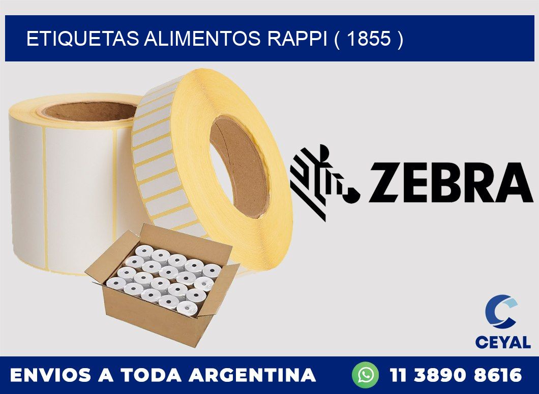 etiquetas alimentos rappi ( 1855 )