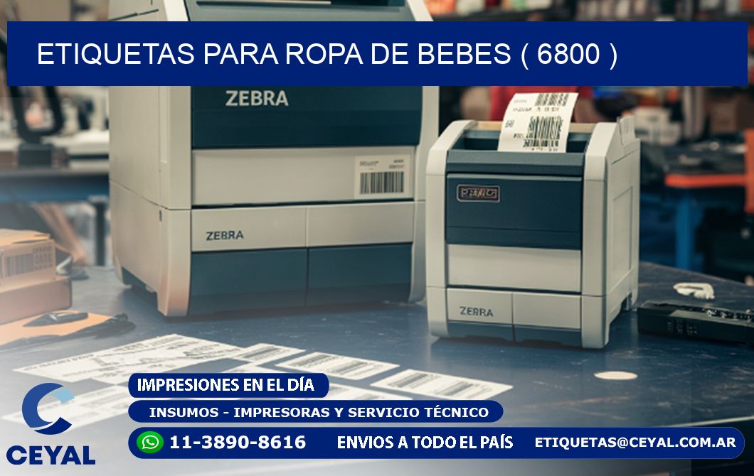 etiquetas para ropa de bebes ( 6800 )
