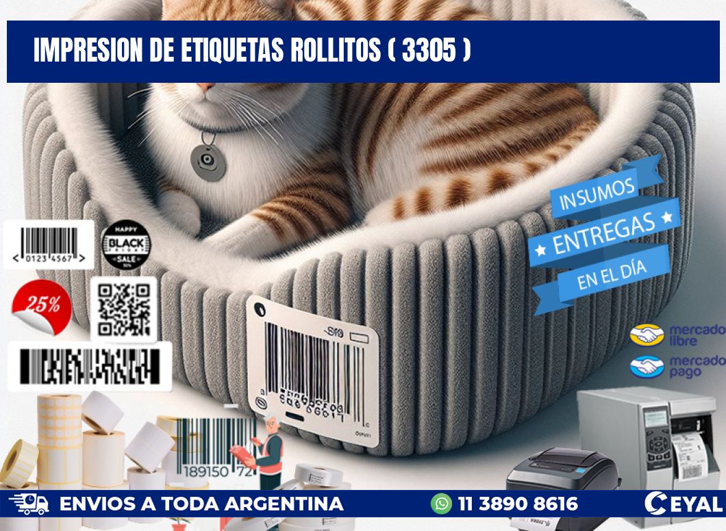 impresion de etiquetas rollitos ( 3305 )