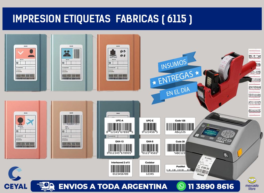 impresion etiquetas  fabricas ( 6115 )