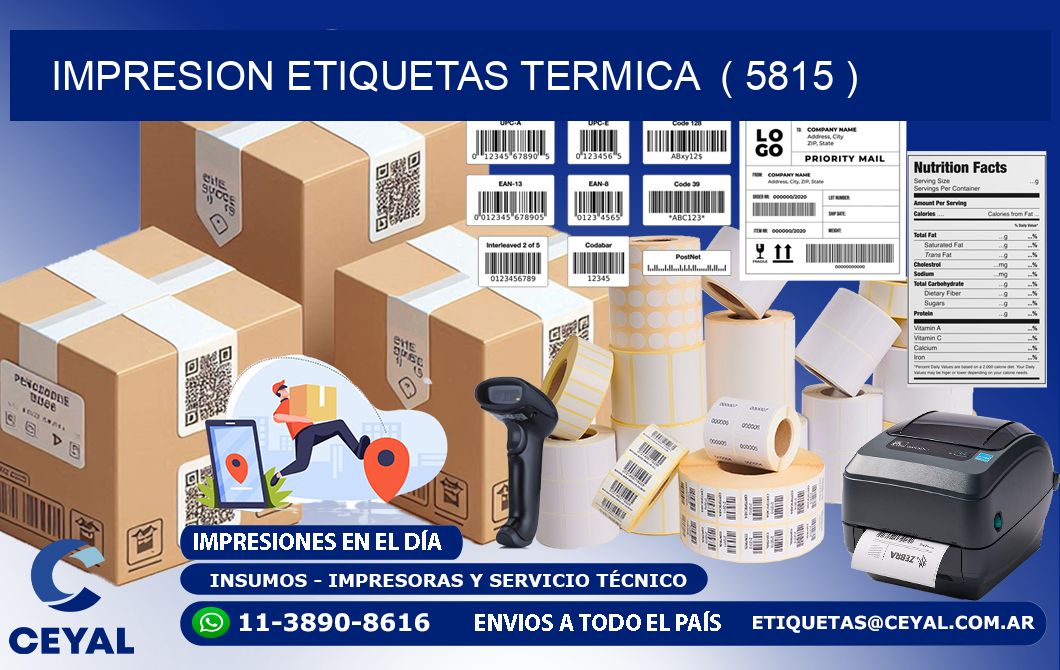 impresion etiquetas termica  ( 5815 )