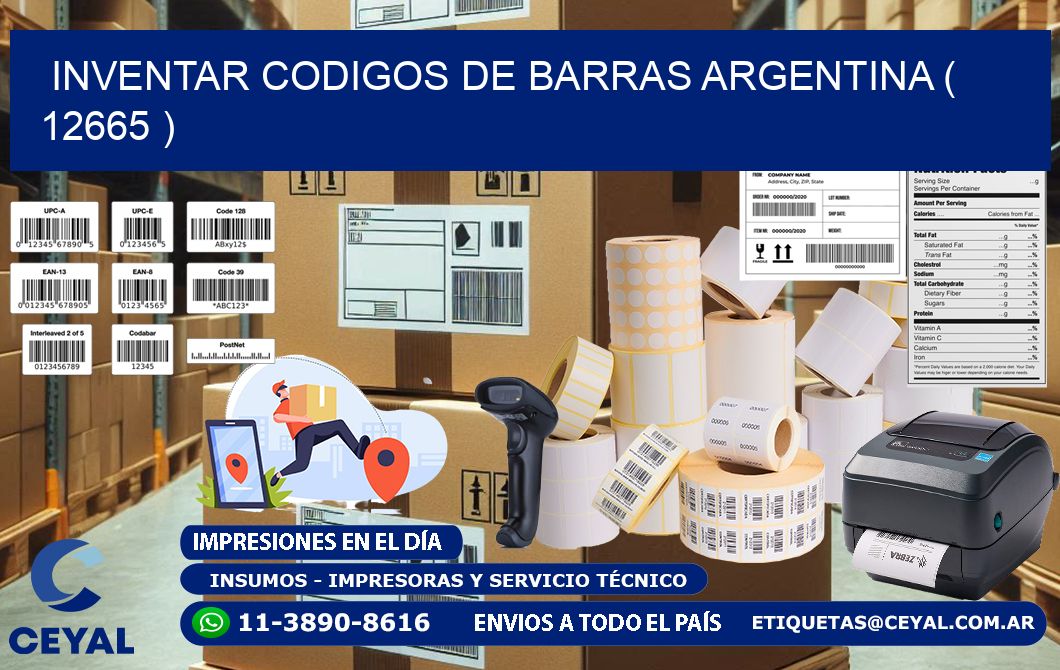 inventar codigos de barras argentina ( 12665 )