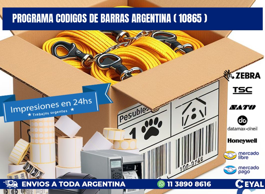 programa codigos de barras argentina ( 10865 )