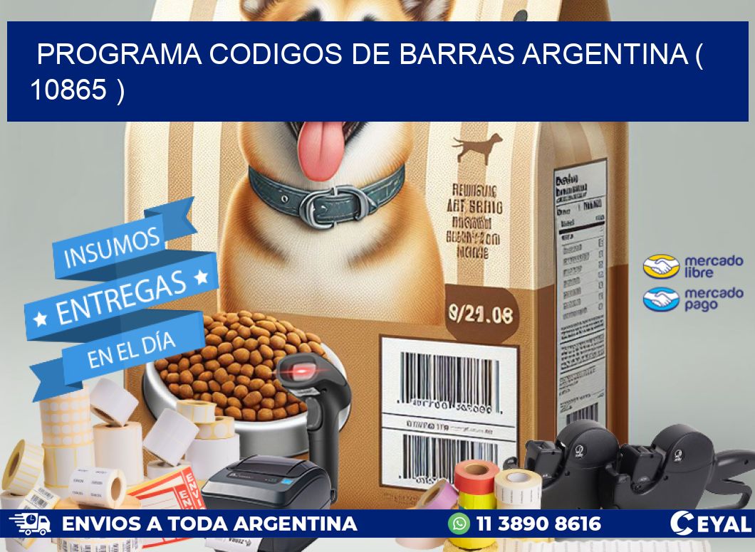 programa codigos de barras argentina ( 10865 )