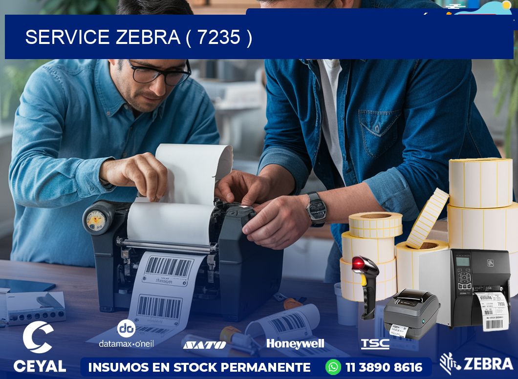 service zebra ( 7235 )