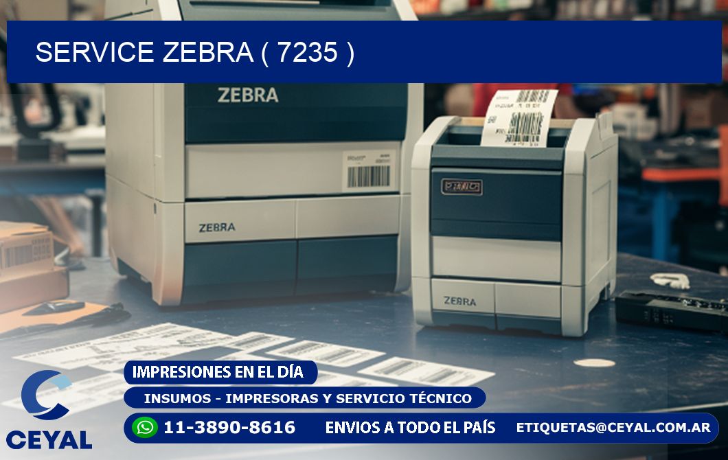 service zebra ( 7235 )