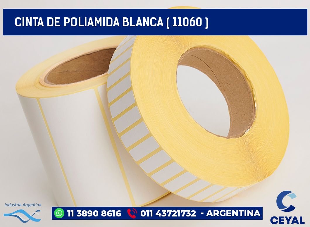CINTA DE POLIAMIDA BLANCA ( 11060 )