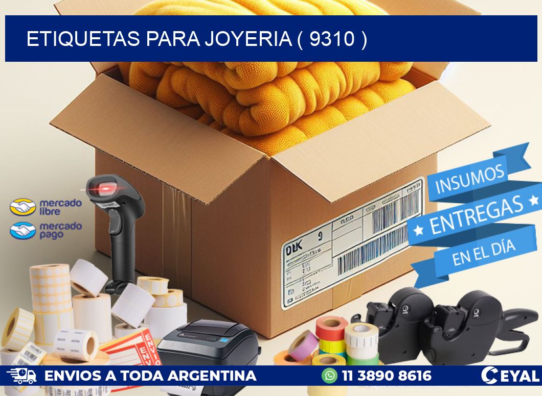 ETIQUETAS PARA JOYERIA ( 9310 )
