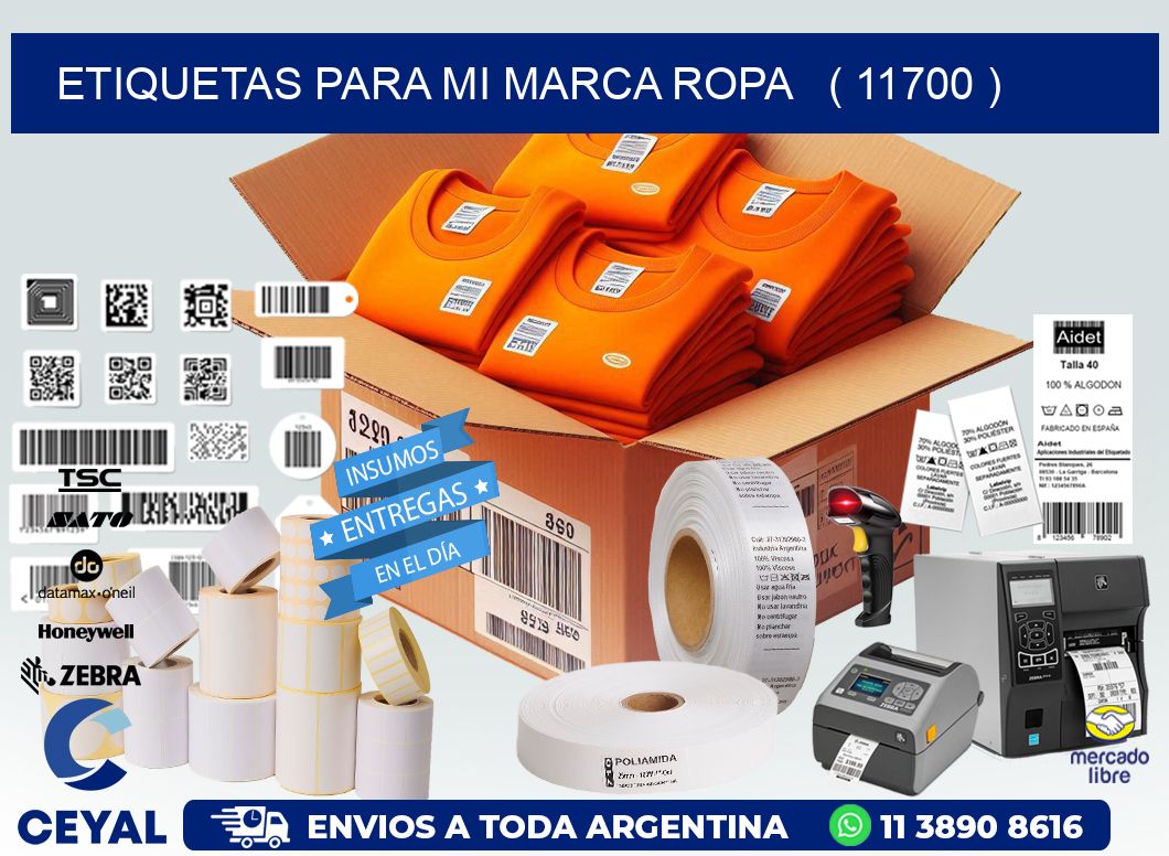 ETIQUETAS PARA MI MARCA ROPA   ( 11700 )