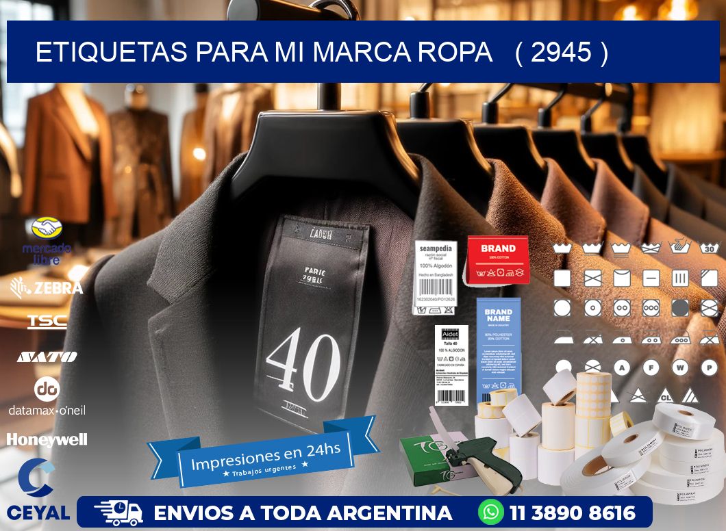 ETIQUETAS PARA MI MARCA ROPA   ( 2945 )