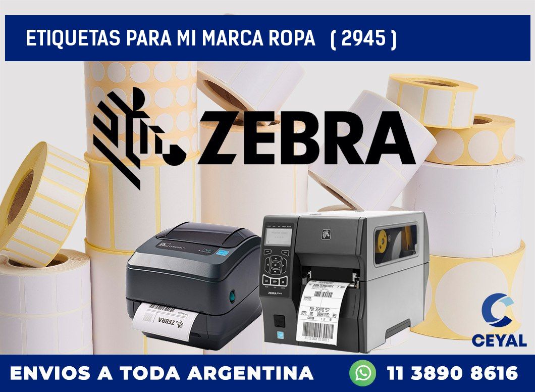 ETIQUETAS PARA MI MARCA ROPA   ( 2945 )