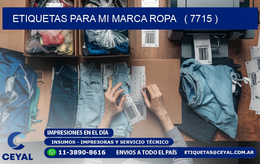 ETIQUETAS PARA MI MARCA ROPA   ( 7715 )