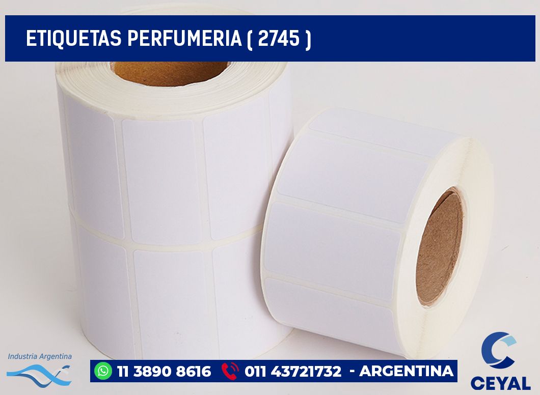 ETIQUETAS PERFUMERIA ( 2745 )