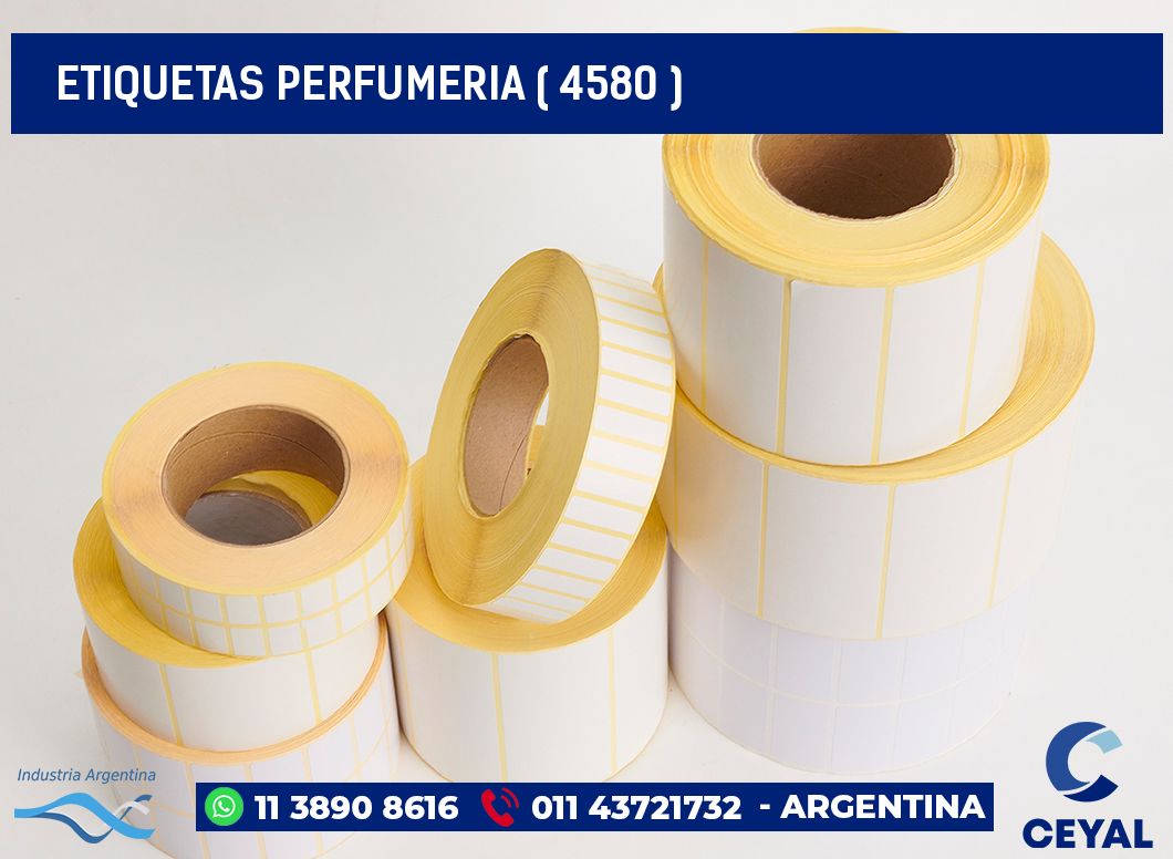 ETIQUETAS PERFUMERIA ( 4580 )