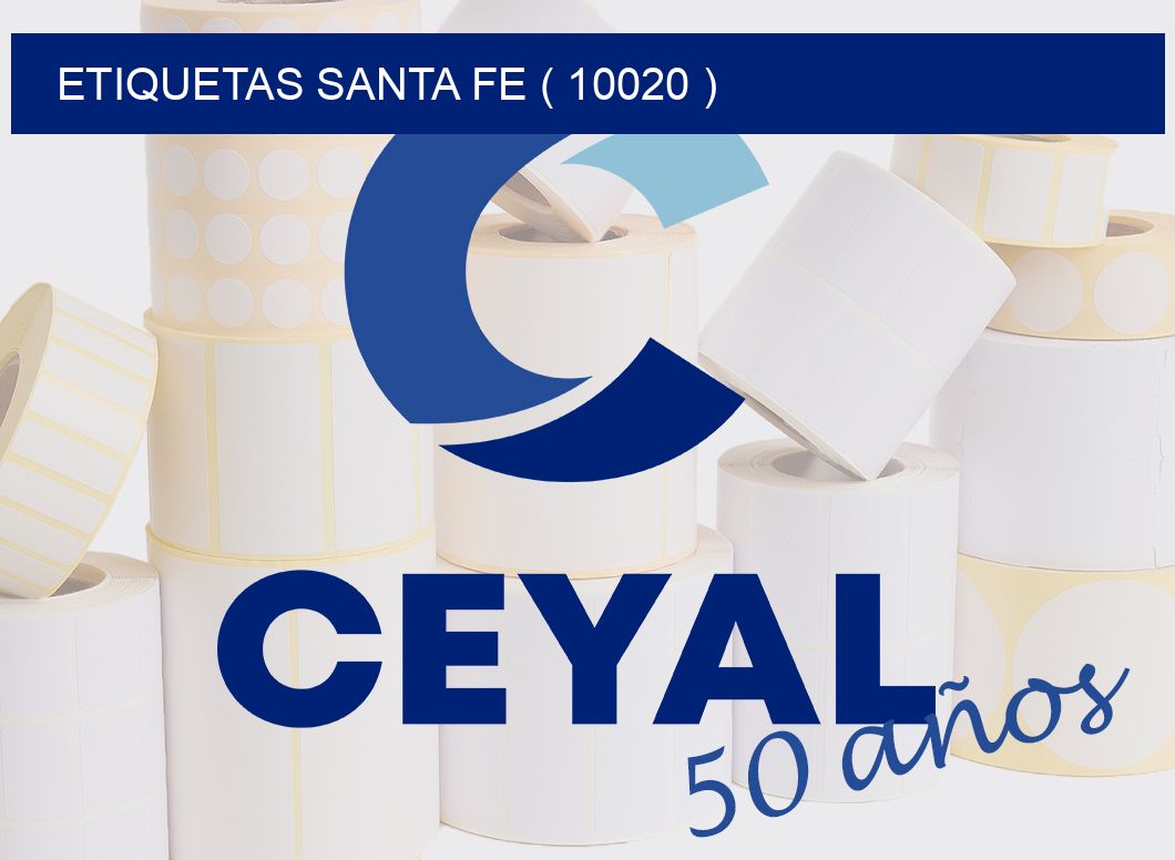 ETIQUETAS SANTA FE ( 10020 )