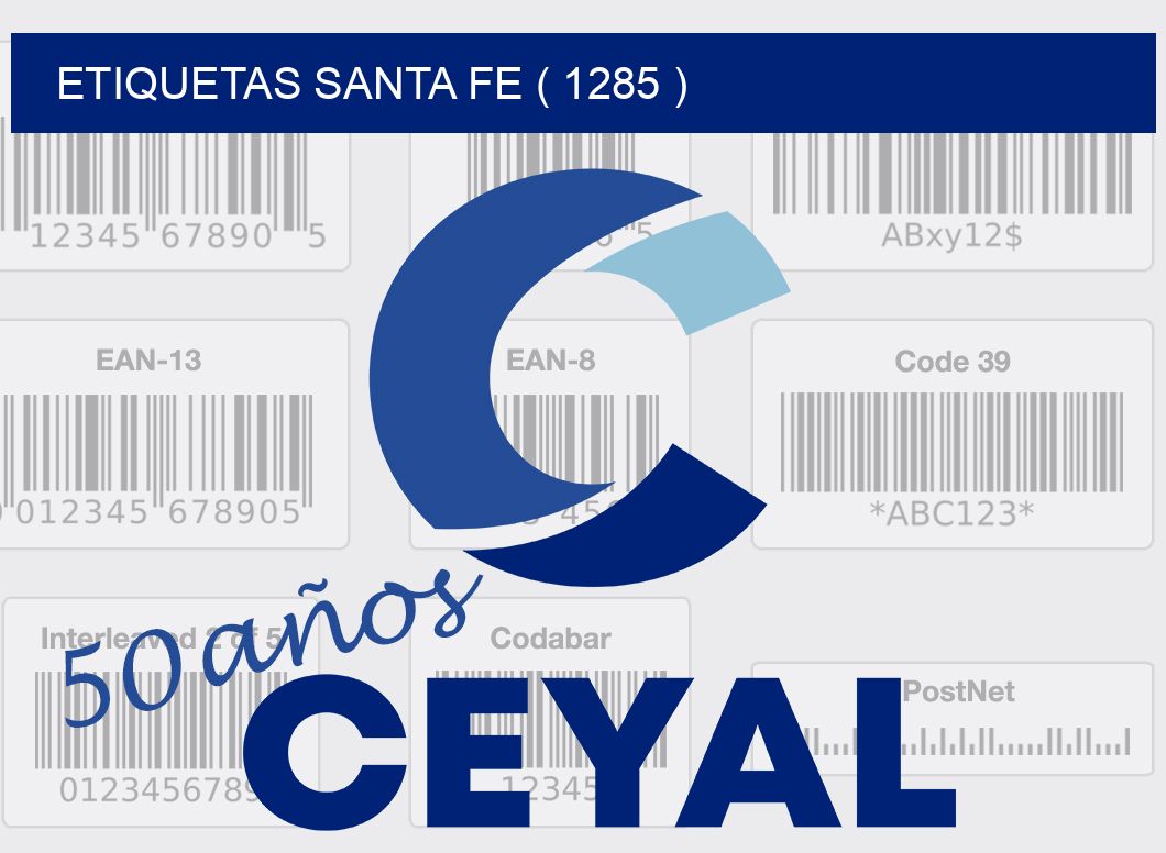 ETIQUETAS SANTA FE ( 1285 )