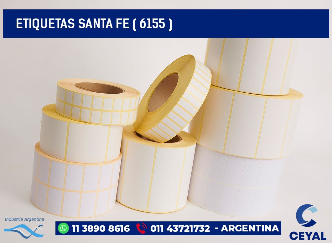 ETIQUETAS SANTA FE ( 6155 )