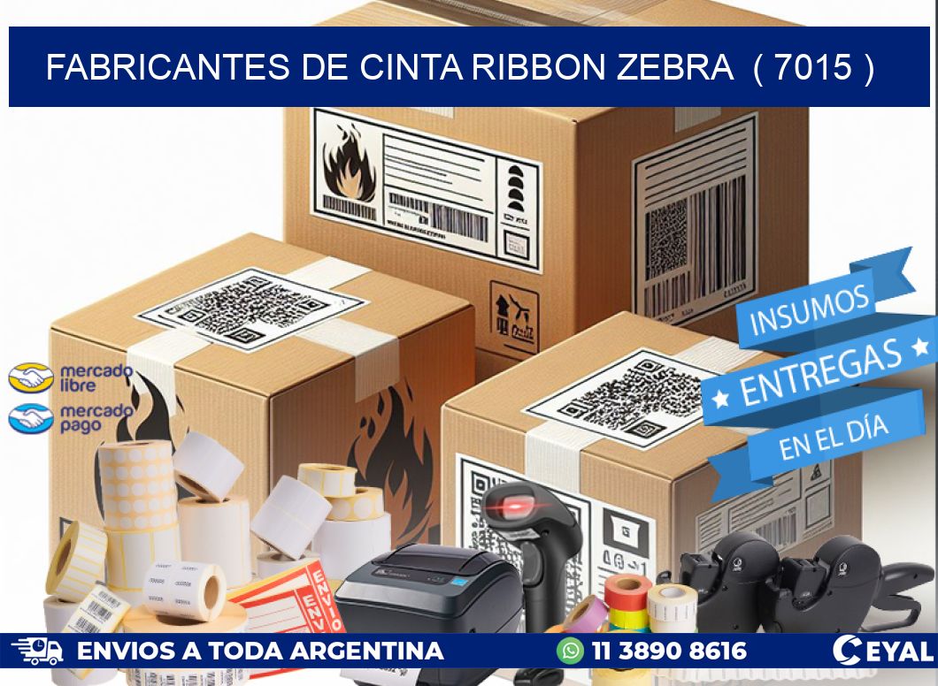 FABRICANTES DE CINTA RIBBON ZEBRA  ( 7015 )