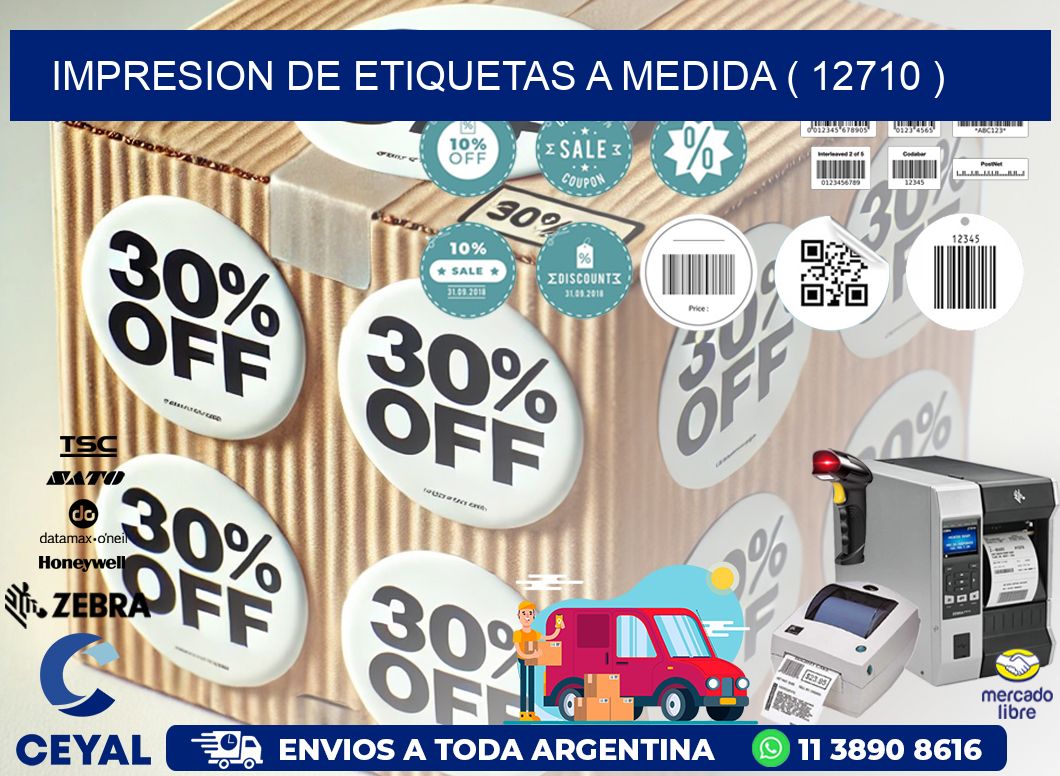 IMPRESION DE ETIQUETAS A MEDIDA ( 12710 )