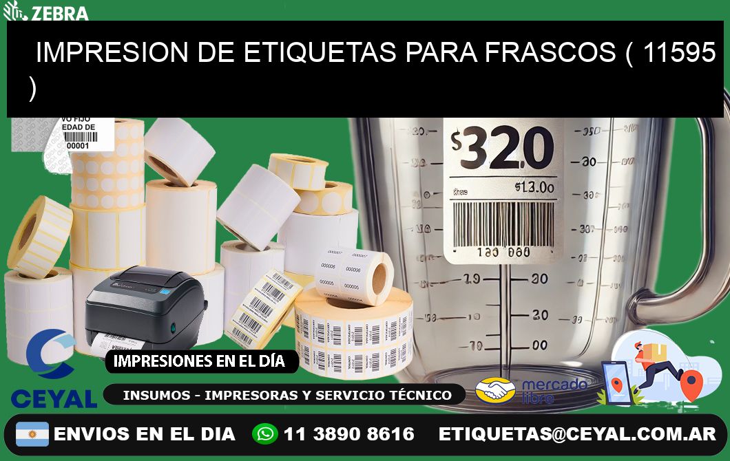 IMPRESION DE ETIQUETAS PARA FRASCOS ( 11595 )