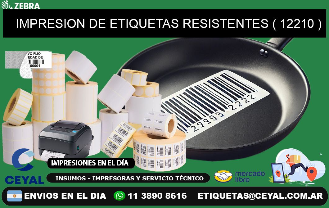 IMPRESION DE ETIQUETAS RESISTENTES ( 12210 )