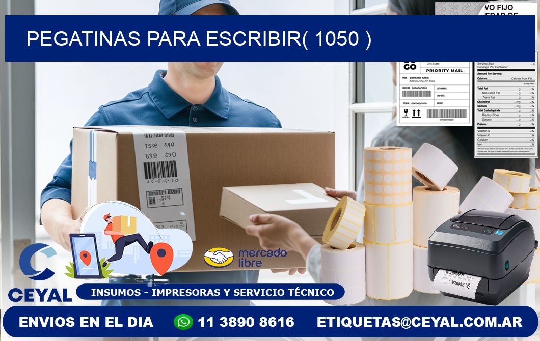 PEGATINAS PARA ESCRIBIR( 1050 )