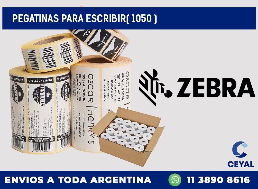 PEGATINAS PARA ESCRIBIR( 1050 )