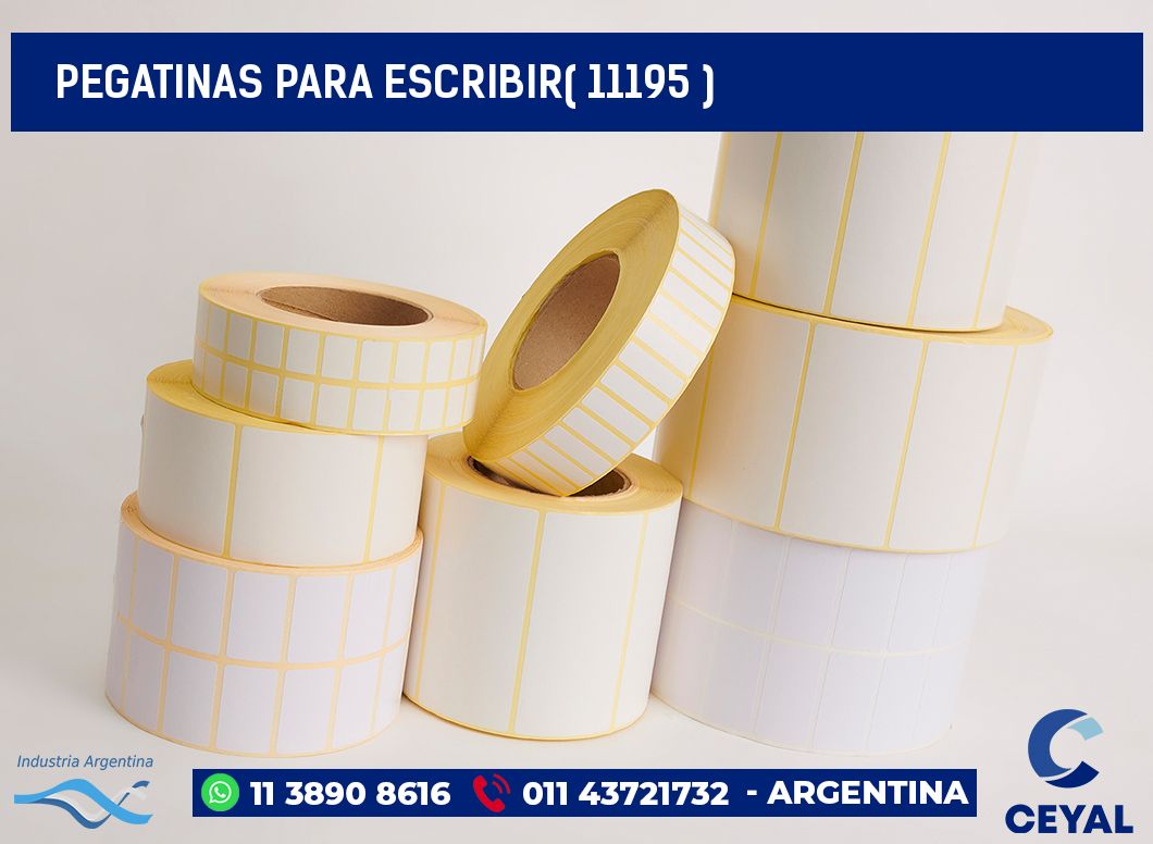 PEGATINAS PARA ESCRIBIR( 11195 )