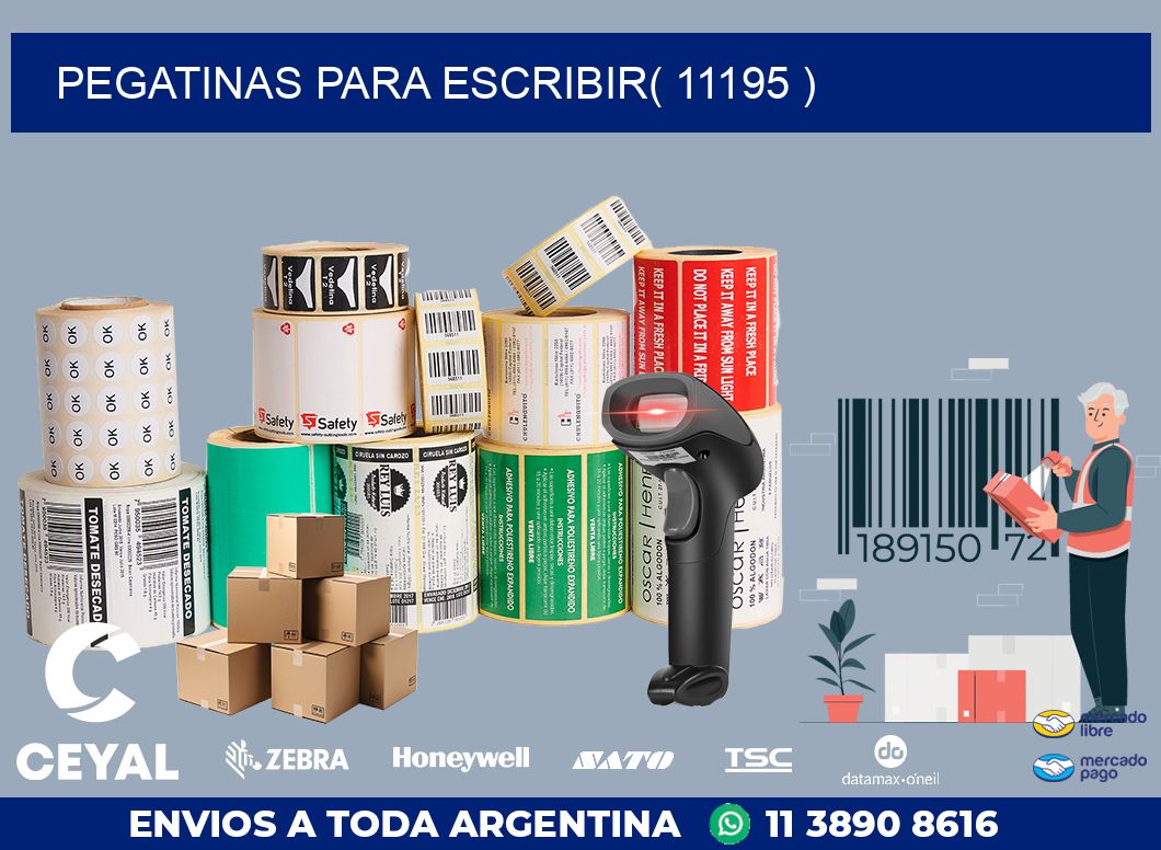 PEGATINAS PARA ESCRIBIR( 11195 )