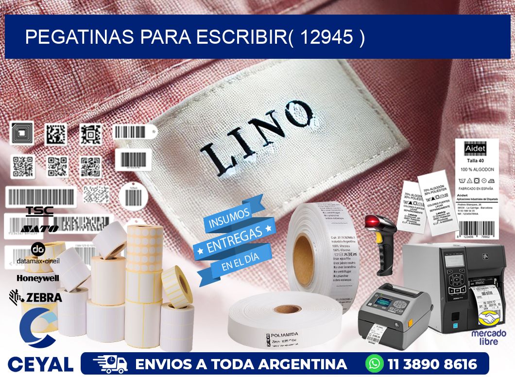 PEGATINAS PARA ESCRIBIR( 12945 )