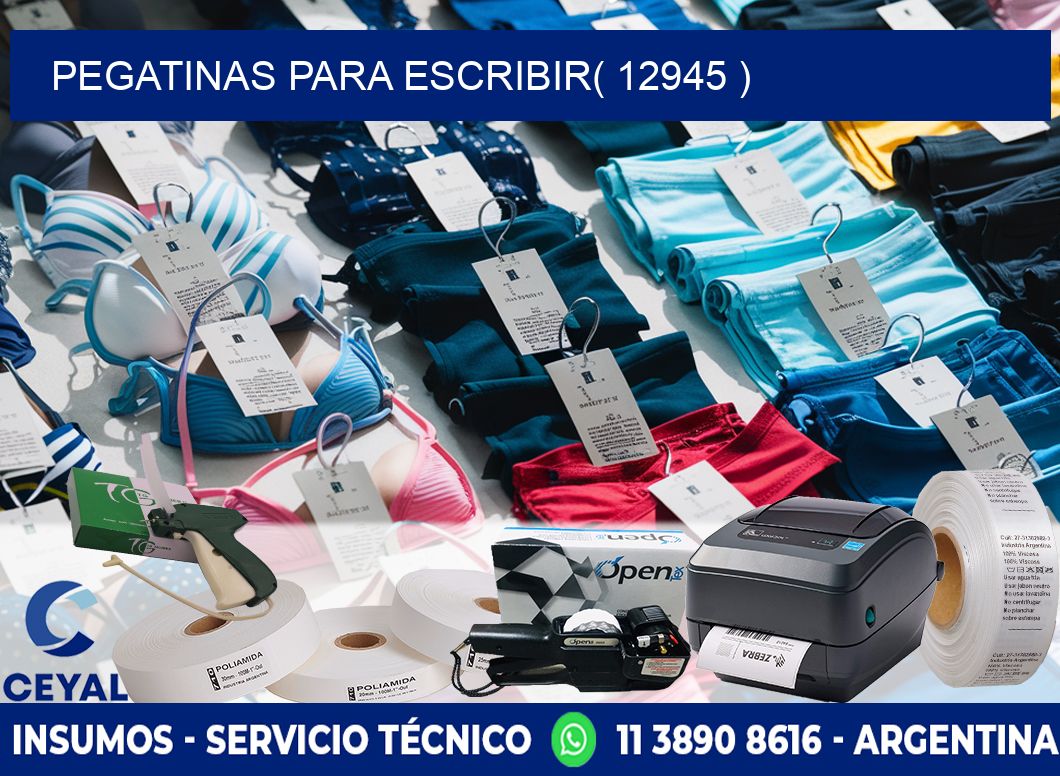 PEGATINAS PARA ESCRIBIR( 12945 )