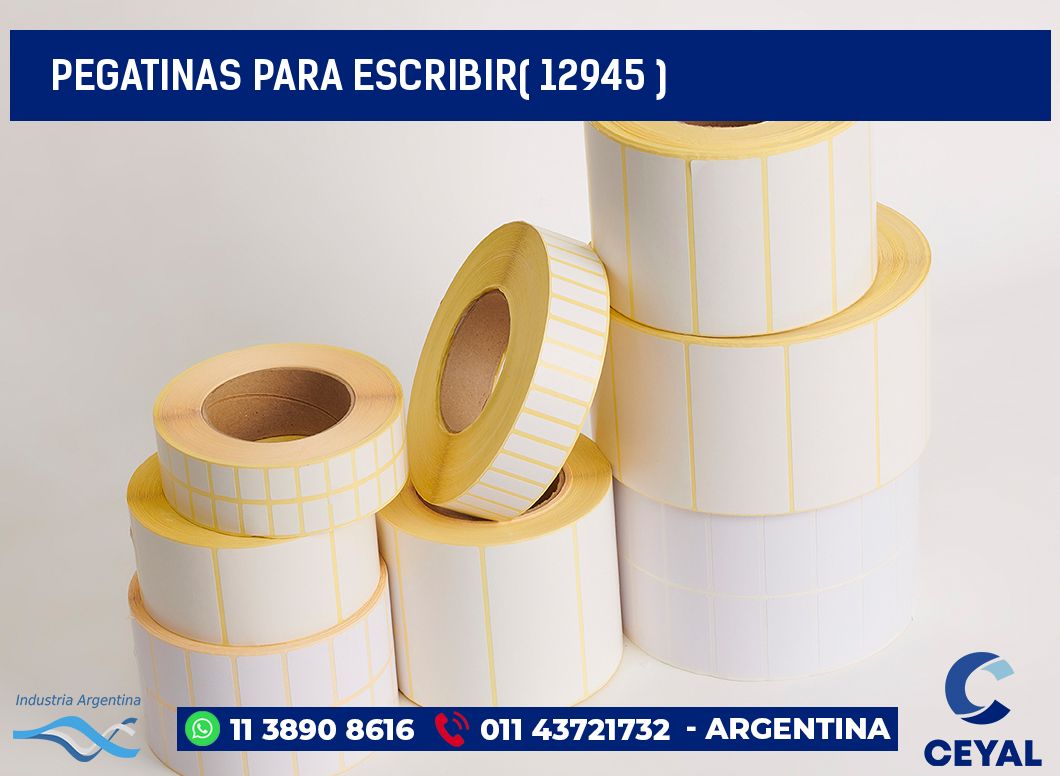 PEGATINAS PARA ESCRIBIR( 12945 )