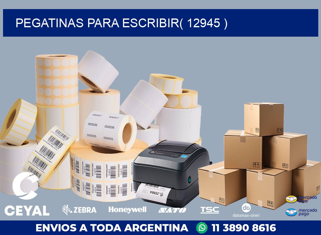 PEGATINAS PARA ESCRIBIR( 12945 )