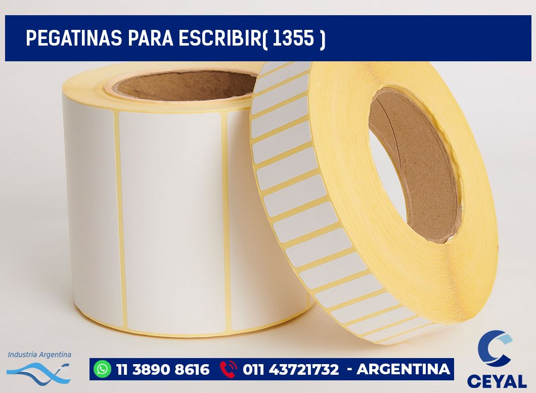 PEGATINAS PARA ESCRIBIR( 1355 )