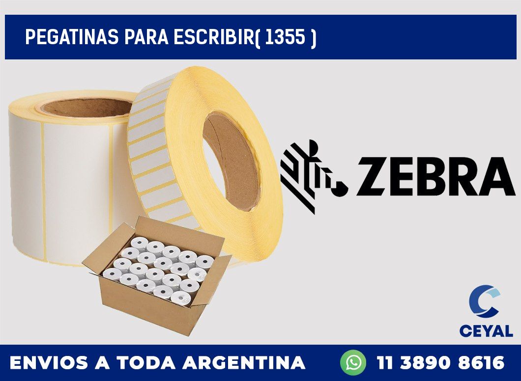 PEGATINAS PARA ESCRIBIR( 1355 )