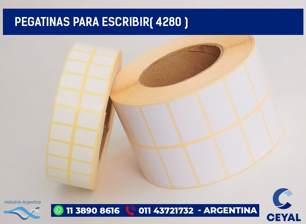 PEGATINAS PARA ESCRIBIR( 4280 )
