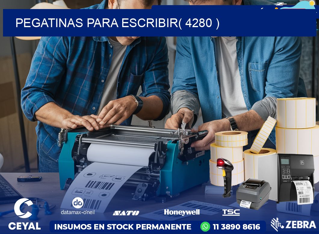 PEGATINAS PARA ESCRIBIR( 4280 )