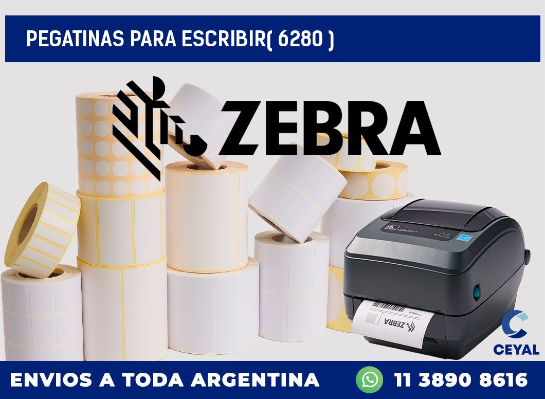 PEGATINAS PARA ESCRIBIR( 6280 )