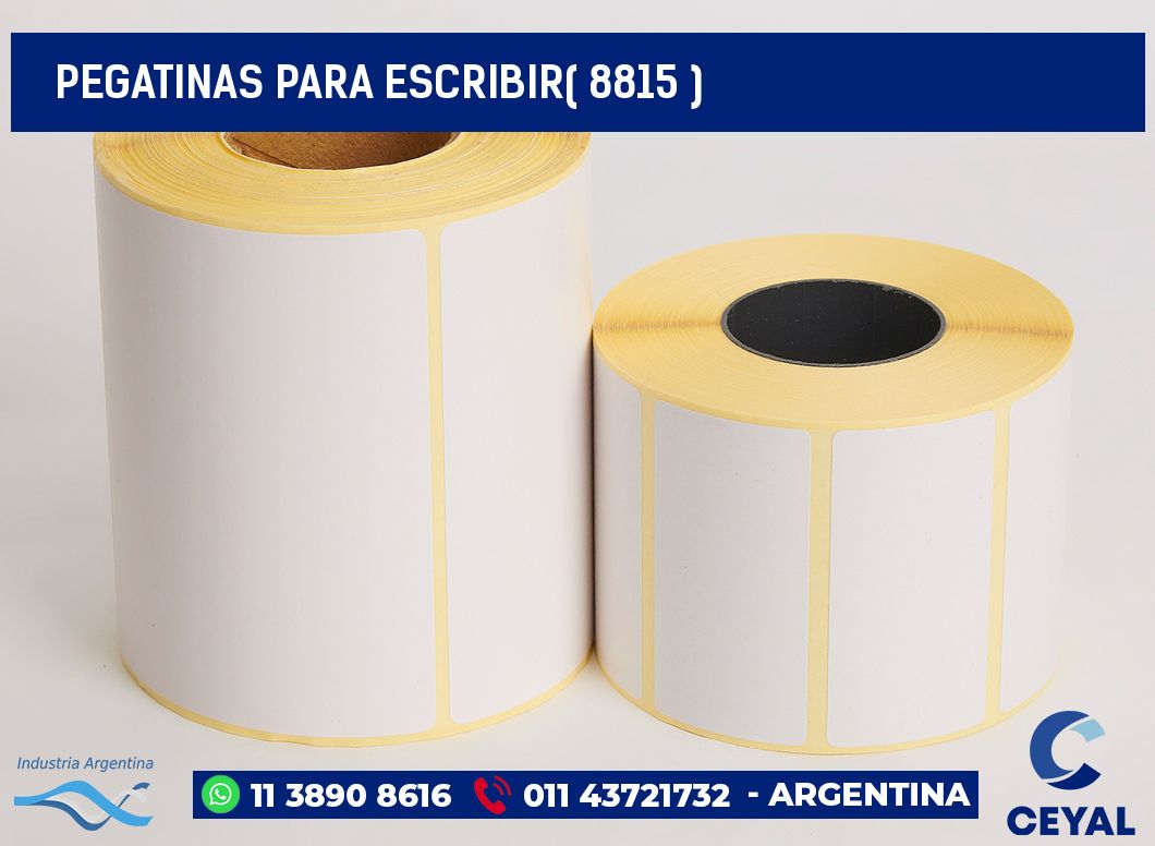 PEGATINAS PARA ESCRIBIR( 8815 )
