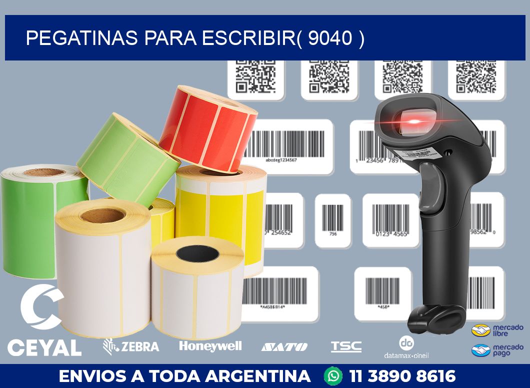 PEGATINAS PARA ESCRIBIR( 9040 )