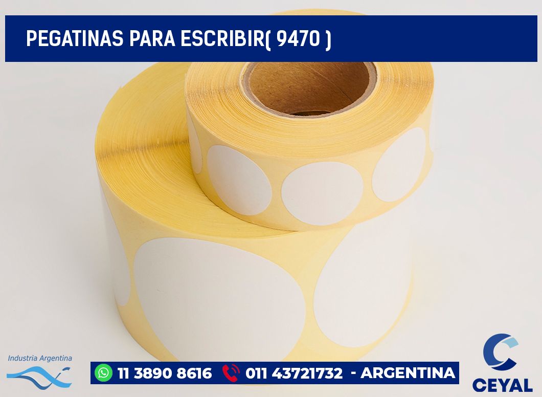 PEGATINAS PARA ESCRIBIR( 9470 )