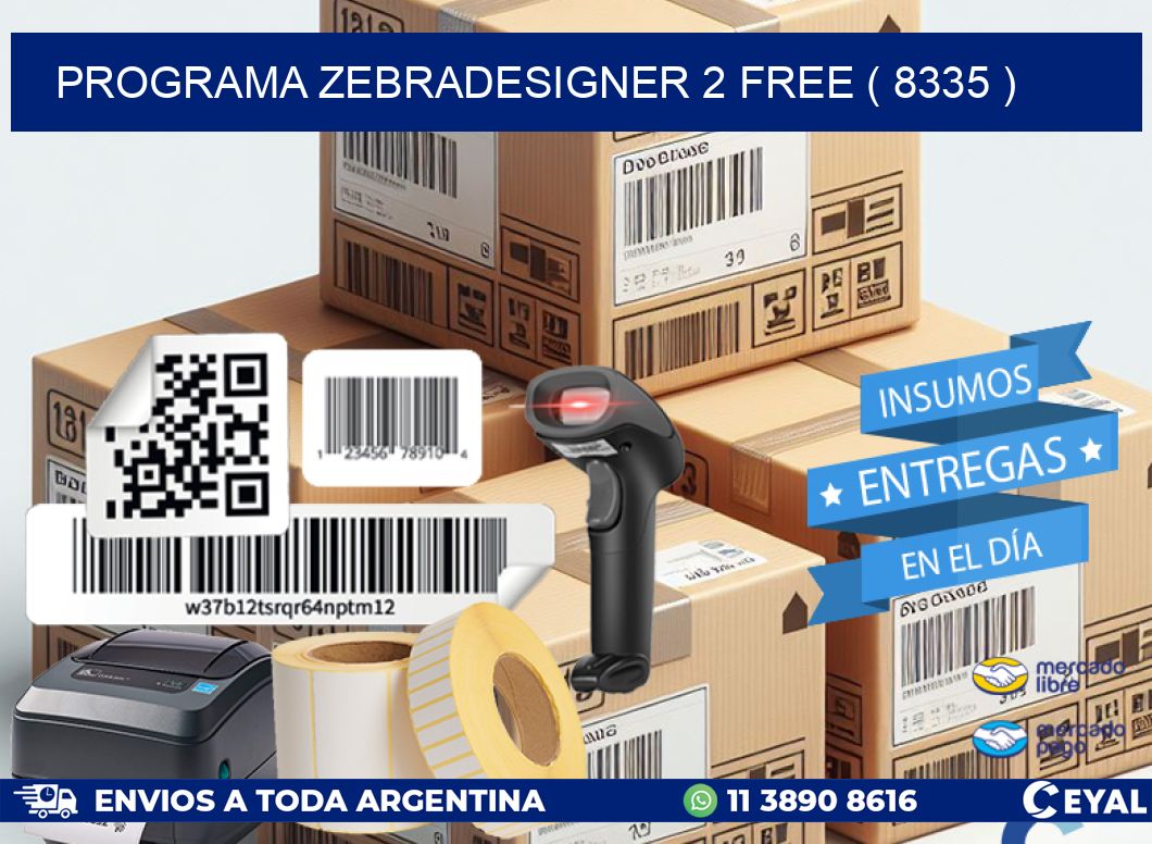PROGRAMA ZEBRADESIGNER 2 FREE ( 8335 )