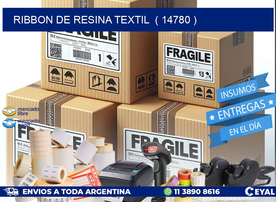 RIBBON DE RESINA TEXTIL  ( 14780 )