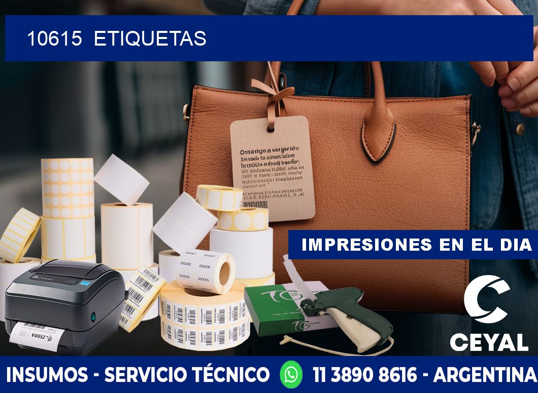 10615 ETIQUETAS
